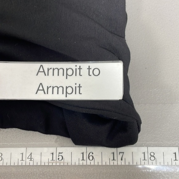 Trussardi Jeans NWT Midi Dress Long Sleeve Rectangle Neck Black Size X Large XL - Picture 16 of 16